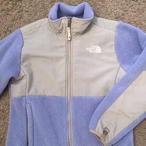 North Face blue fleece